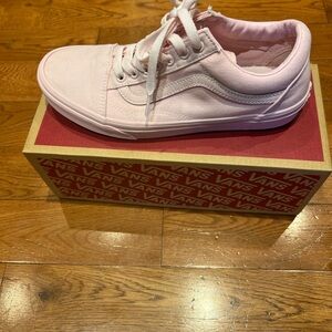 Old skool canvas vans